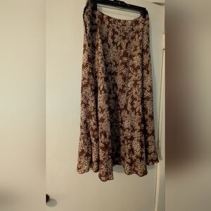 Sundance Linen Flare Skirt